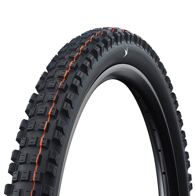 Pneu VTT gravity-VAE Schwalbe Eddy Current Rear Gravity PRO Radial noir tringle souple tubeless ready – 29 x 2,40 (64-622)