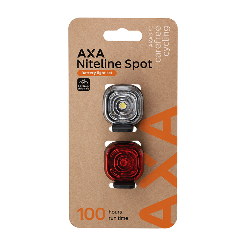 Kit éclairage à piles AXA Niteline Spot noir – vue 9