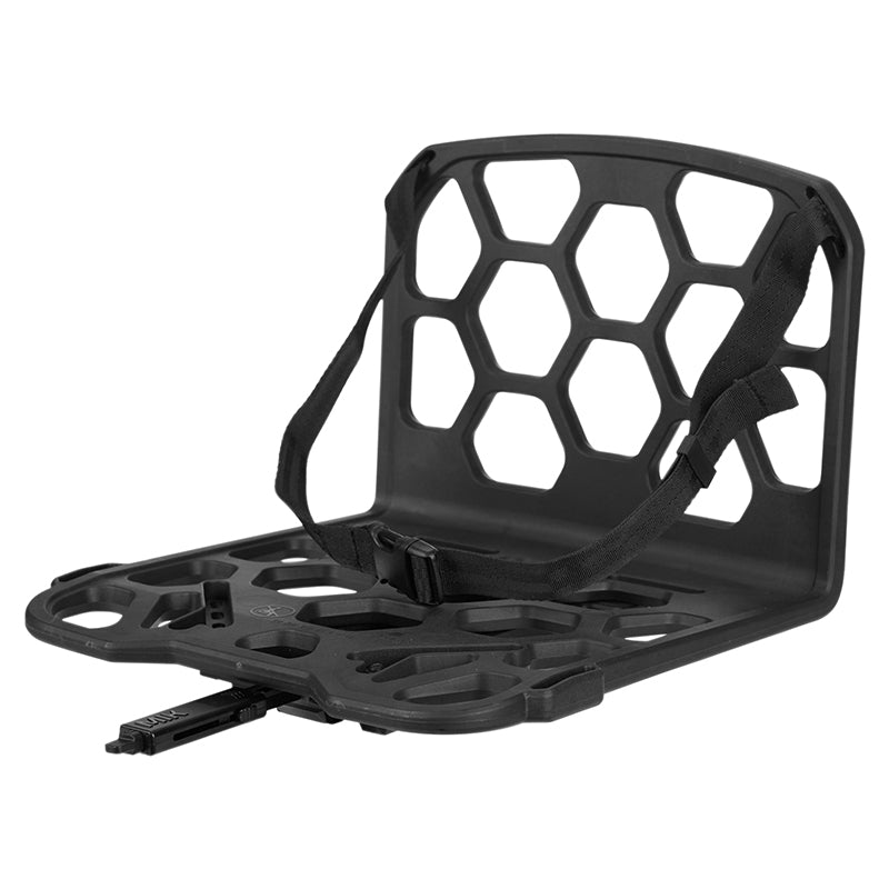 Support sac à dos et caisse Polisport Packmate alu noir pour porte-bagages – Compatible MIK
