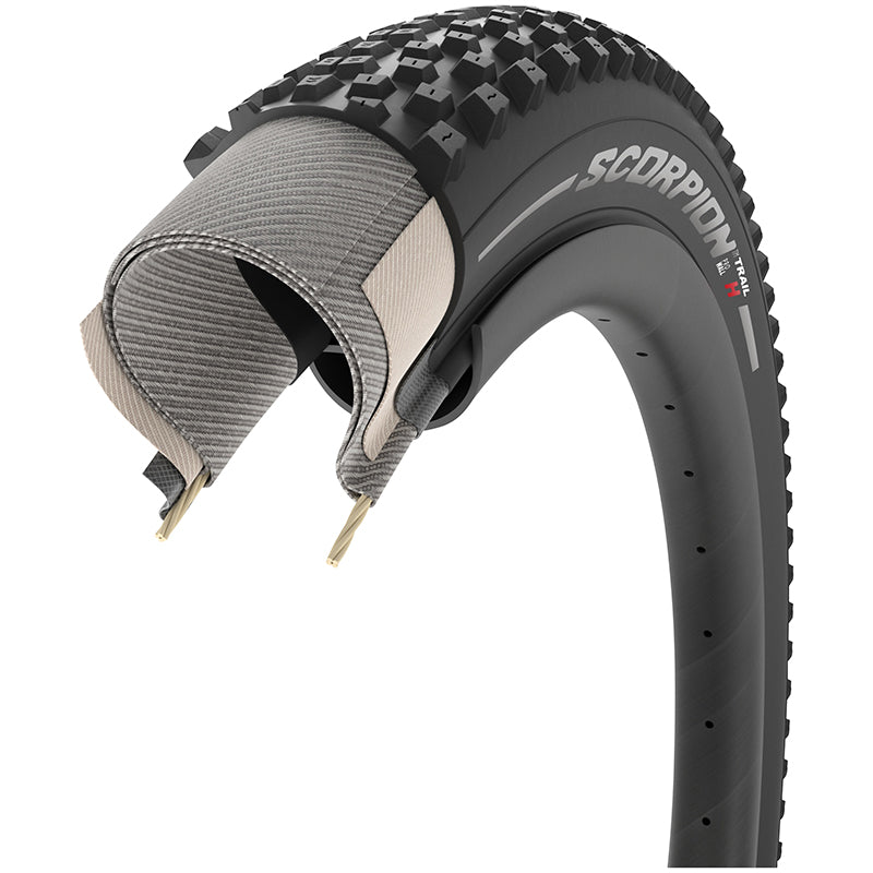 Pneu VTT Pirelli Scorpion Trail H noir tringle souple tubeless ready – 29 x 2,60 (65-622) – vue 4
