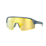 Lunettes vélo Povec C1 verres électrochromiques tactiles – Bleu – or