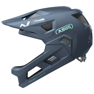 Casque intégral enfant VTT-BMX Abus YouDrop FF taille S (48-55) – Bleu nuit mat