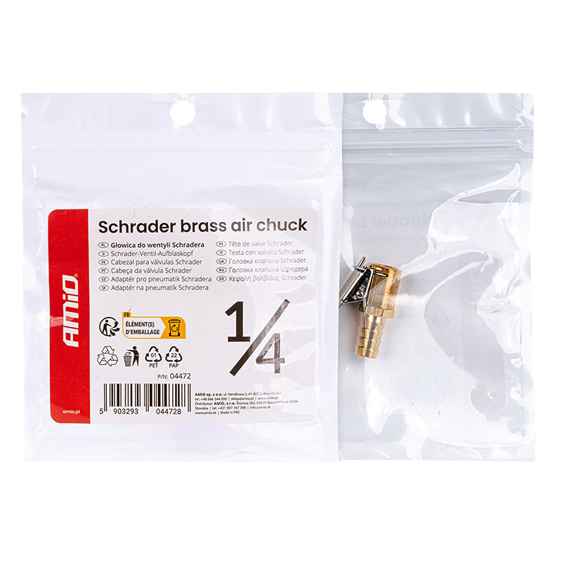 Embout de gonflage à pince universel valve Schrader – vue 5