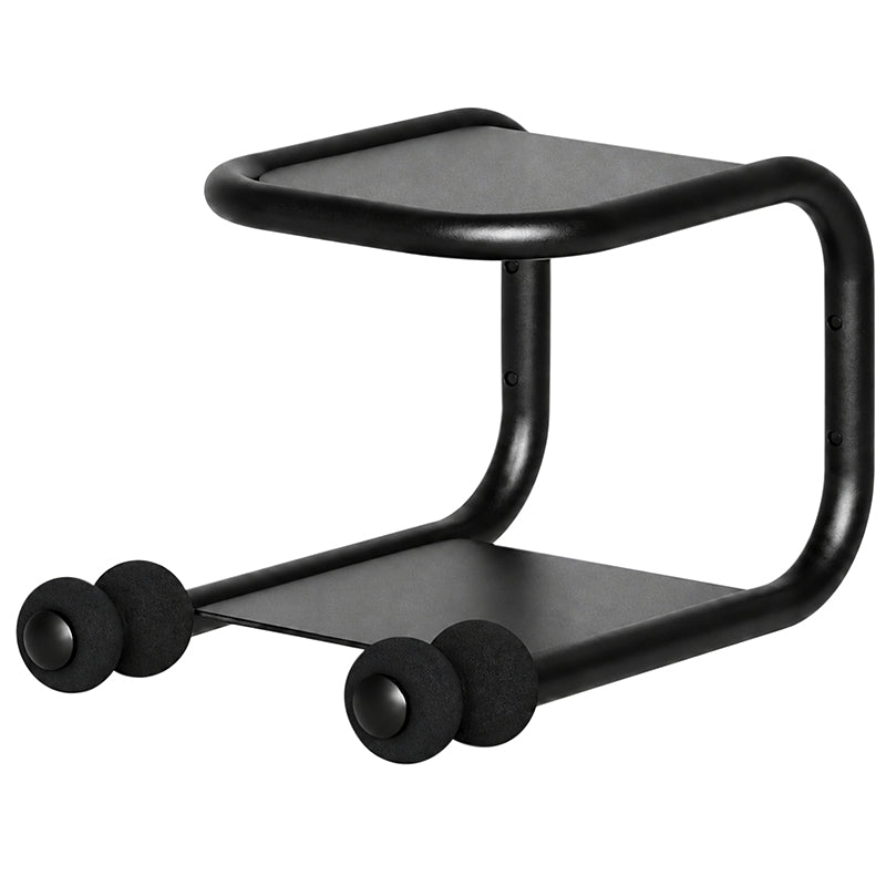 Support mural Mottez noir pour vélo et équipements – vue 2