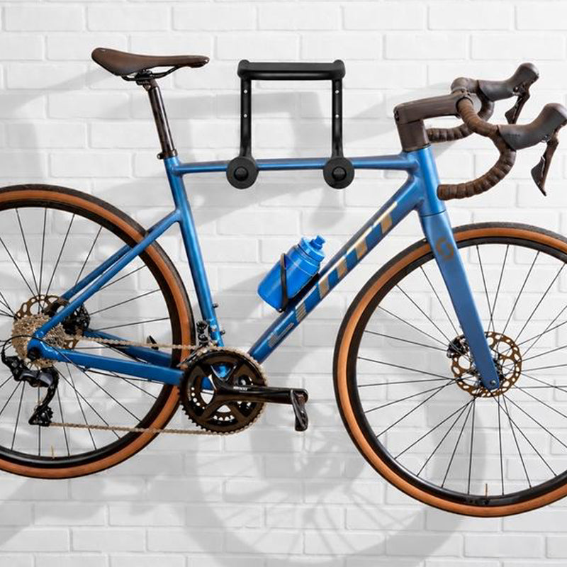 Support mural Mottez noir pour vélo et équipements – vue 4