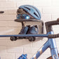 Support mural Mottez noir pour vélo et équipements – vue 5