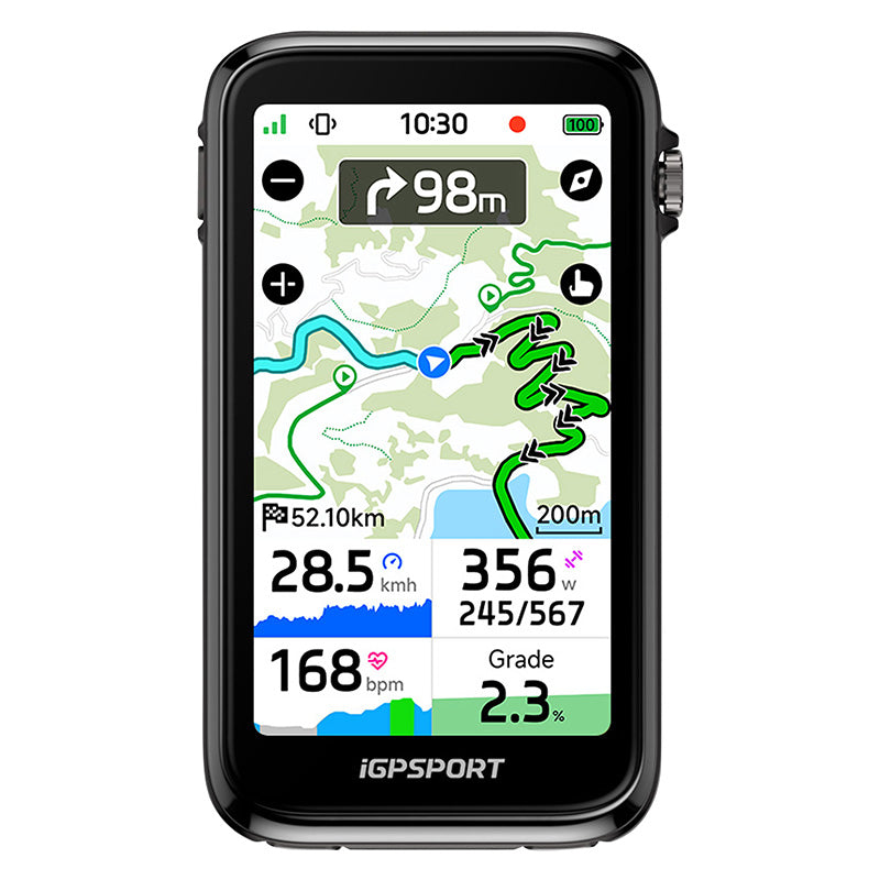 GPS compteur iGPSport BiNavi Ultra couleur tactile avec molette