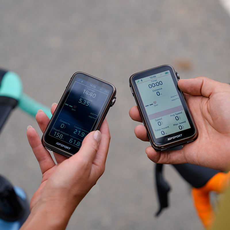 GPS compteur iGPSport BiNavi Ultra couleur tactile avec molette – vue 21