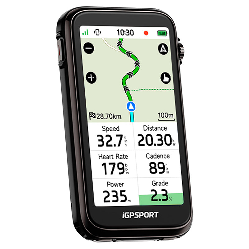 GPS compteur iGPSport BiNavi Ultra couleur tactile avec molette – vue 2