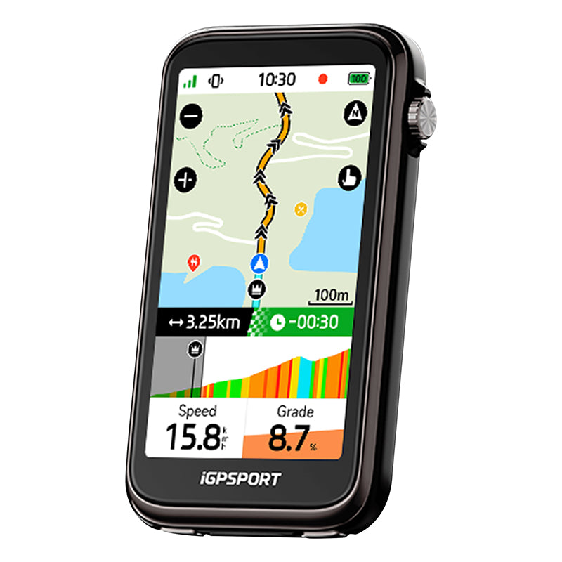GPS compteur iGPSport BiNavi Ultra couleur tactile avec molette – vue 24