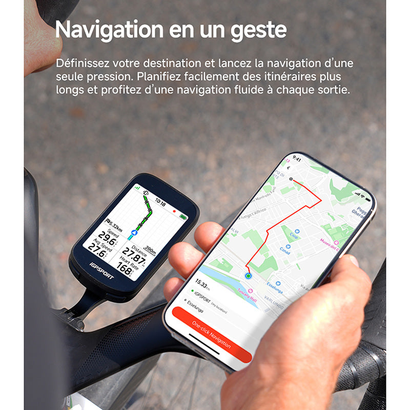 GPS compteur iGPSport BSC200 Pro couleur autonomie 25 h – vue 19