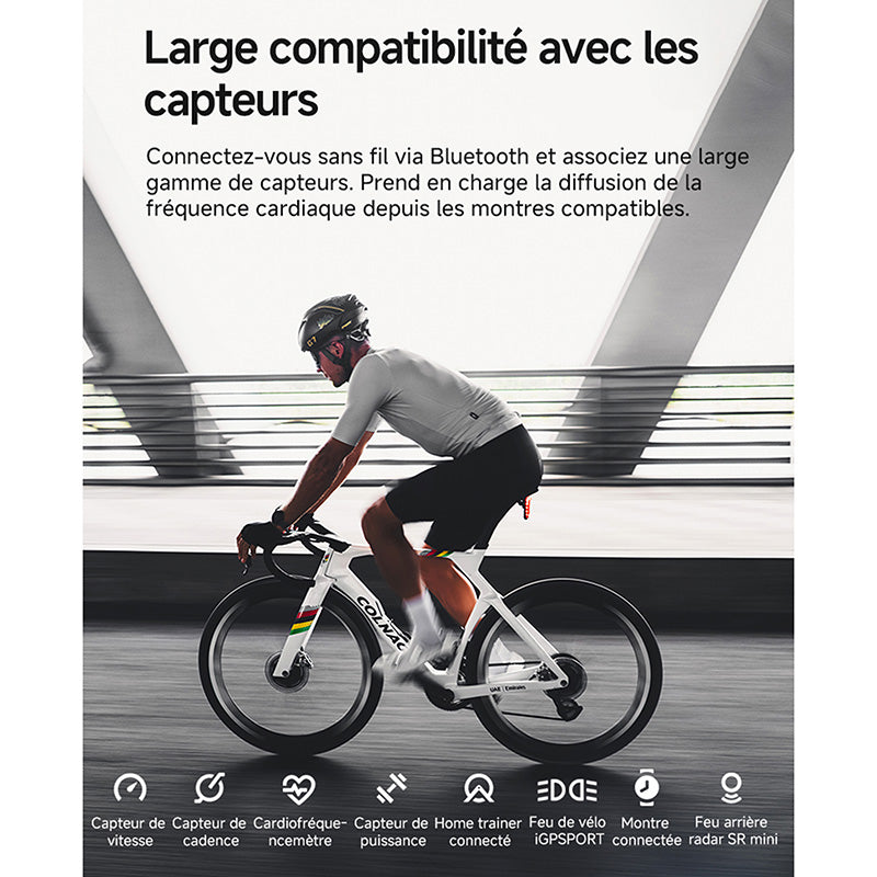 GPS compteur iGPSport BSC200 Pro couleur autonomie 25 h – vue 22