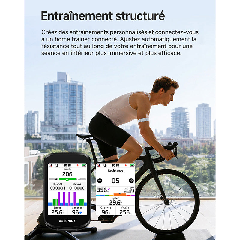 GPS compteur iGPSport BSC200 Pro couleur autonomie 25 h – vue 25
