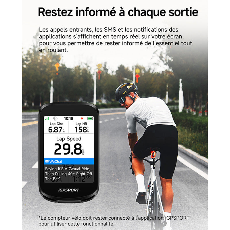 GPS compteur iGPSport BSC200 Pro couleur autonomie 25 h – vue 27