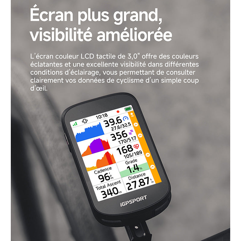 GPS compteur iGPSport BSC200 Pro couleur autonomie 25 h – vue 14