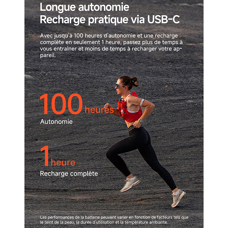 Capteur cardio iGPSport HR80 au poignet ANT+ et Bluetooth – vue 5