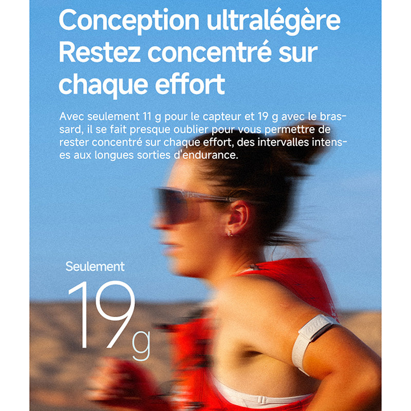 Capteur cardio iGPSport HR80 au poignet ANT+ et Bluetooth – vue 20