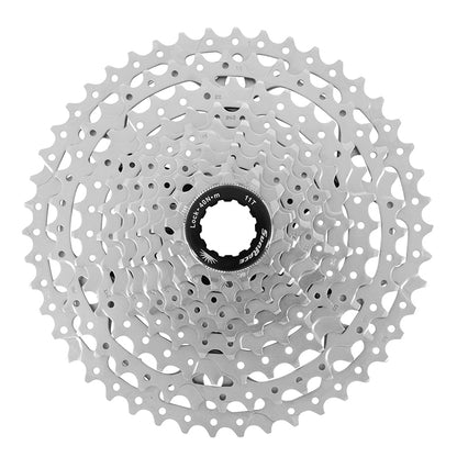 Cassette 10 vitesses Sunshine 11-46 argent compatible Shimano