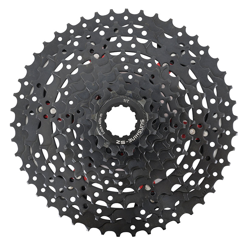 Cassette 9 vitesses Sunshine HR9 11-46 noire compatible Shimano