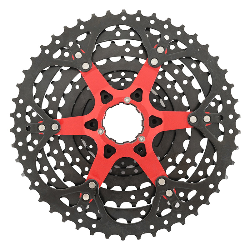 Cassette 9 vitesses Sunshine HR9 11-46 noire compatible Shimano – vue 2