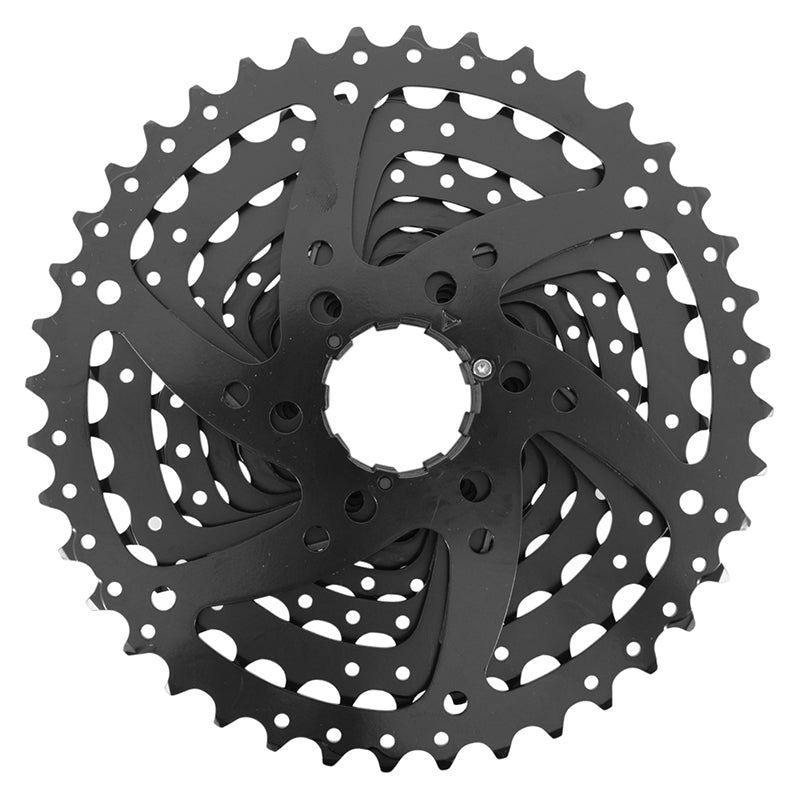 Cassette Sunrace CSM980 9 vitesses 11-40 VTT noire compatible Shimano – vue 2