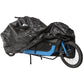 Housse de protection vélo cargo-longtail M-Wave noire – vue 2