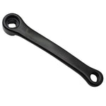 Manivelle gauche P2R acier noir 152 mm pour vélo 24"