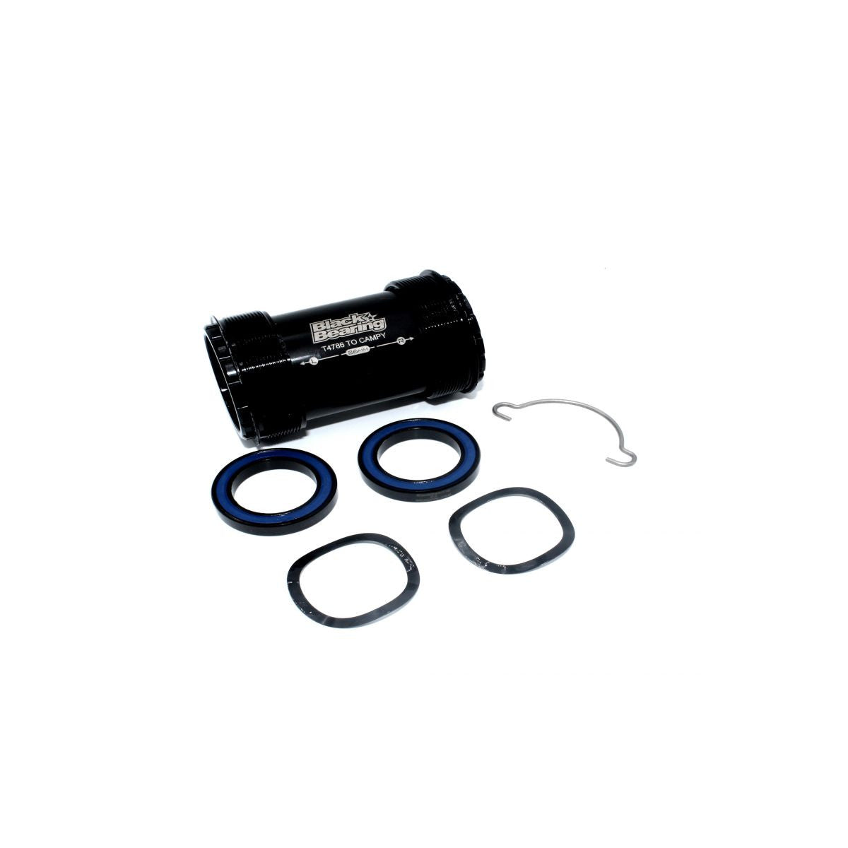 Boîtier de pédalier T47 86/92 mm (fileté) BLACKBEARING – Campagnolo 25 mm / B5