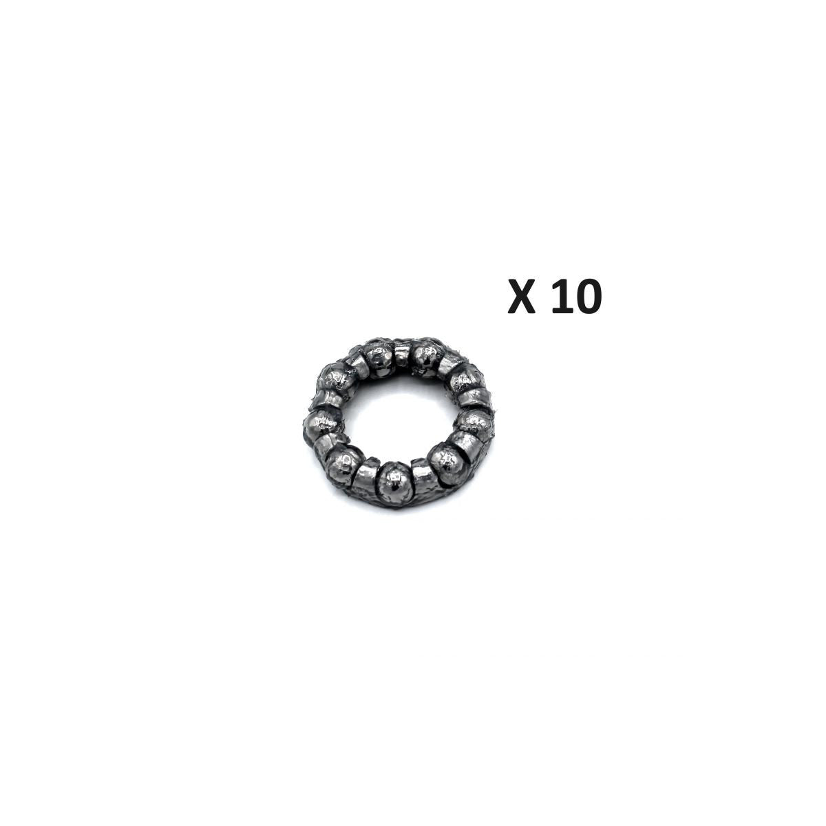 Cage à billes BLACKBEARING – 1/4" – 9 billes – 17 x 28,2 x 6 mm / Lot de 10