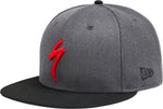 Casquette SPECIALIZED NEW ERA 9FIFTY Snapback S-LOGO Hthr Gry/Blk/Red