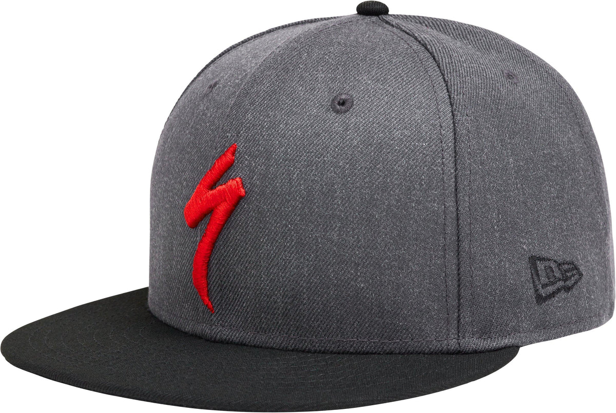 Casquette SPECIALIZED NEW ERA 9FIFTY Snapback S-LOGO Hthr Gry/Blk/Red