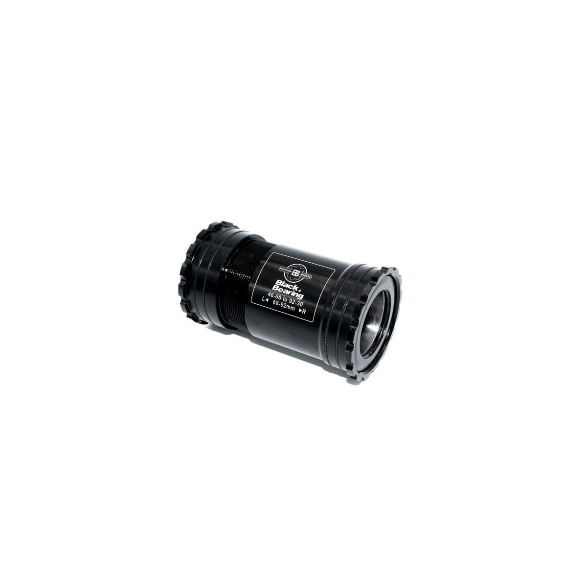 Boîtier de pédalier Press-Fit Ø46 x 68 à 92 mm BLACKBEARING – 30 mm / Céramique