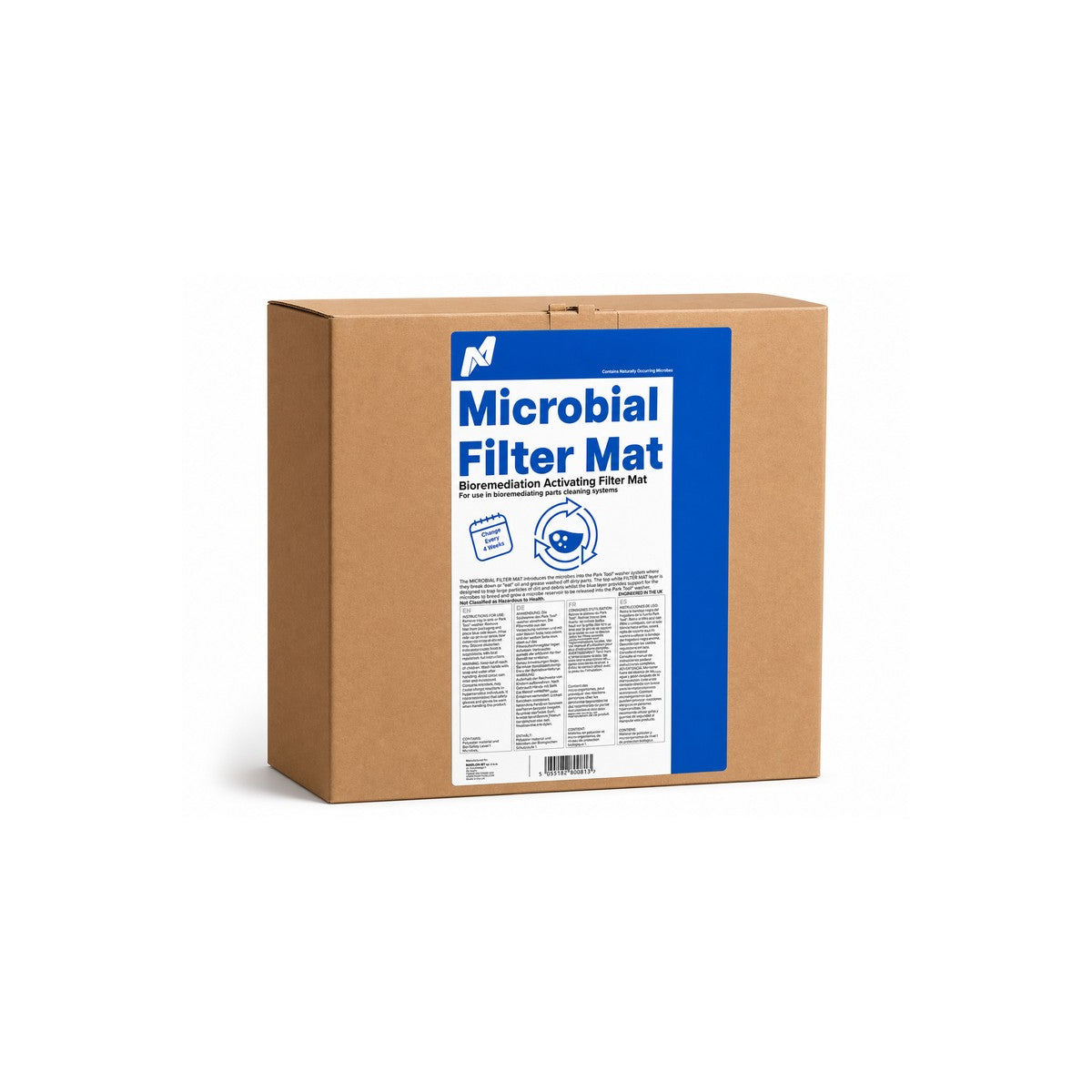 Boîte de tapis filtrant microbien pour fontaine (6pcs) Park Tool
