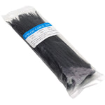 Colliers de serrage nylon noirs 2,6 x 200 mm (lot de 100)