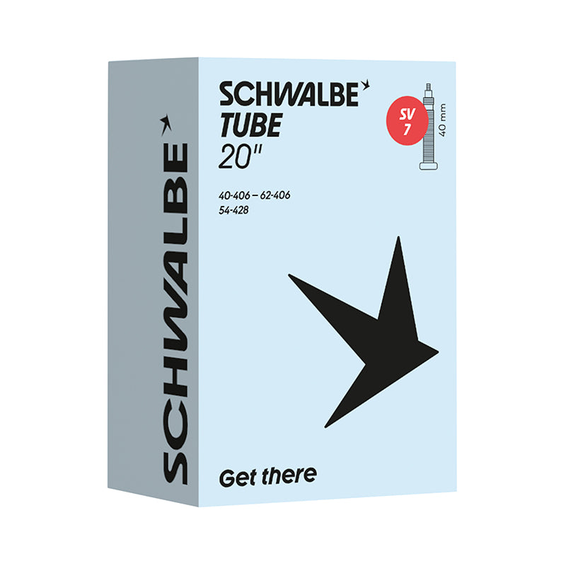 Chambre à air 20 x 1,50-2,35 Schwalbe valve Presta (SV7) – vue 2
