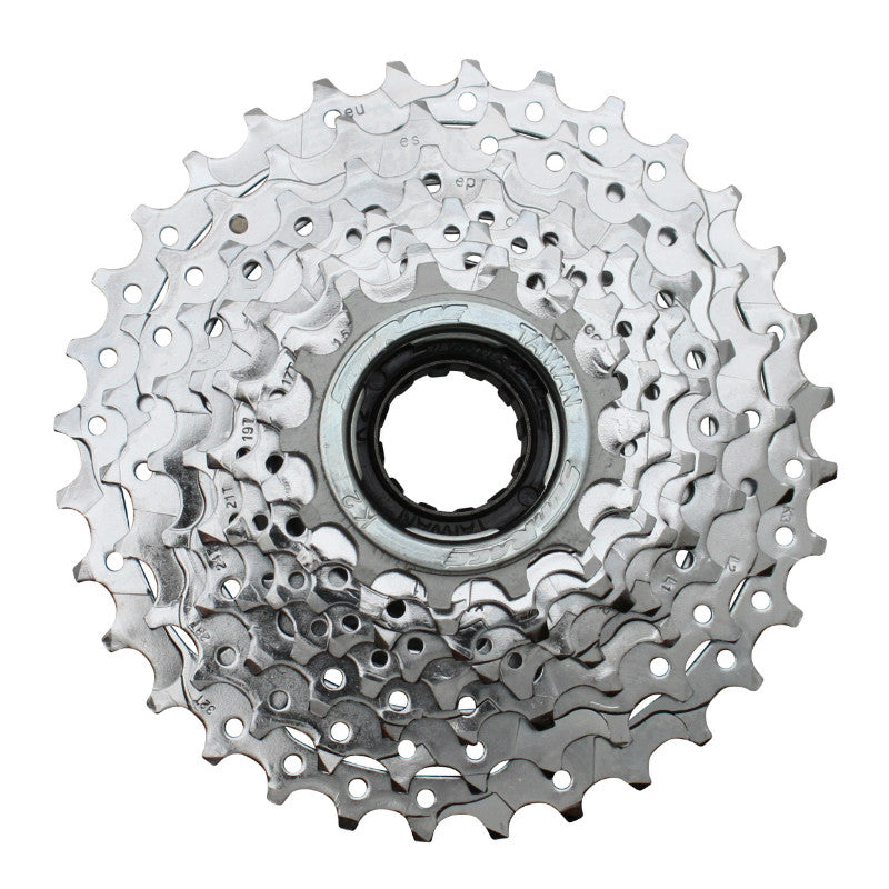 Roue libre Sunrace indexée argent compatible VAE moteur roue arrière – 8 v 13-32