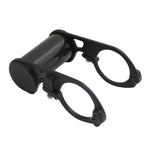 Support compteur carbone noir pour cintre 31,8 mm