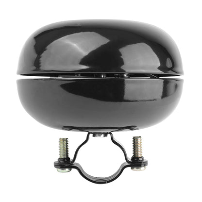 Sonnette P2R acier noir Ø 80 mm
