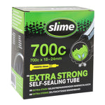 Chambre à air anti-crevaison SLIME 700 x 18-24 valve Presta
