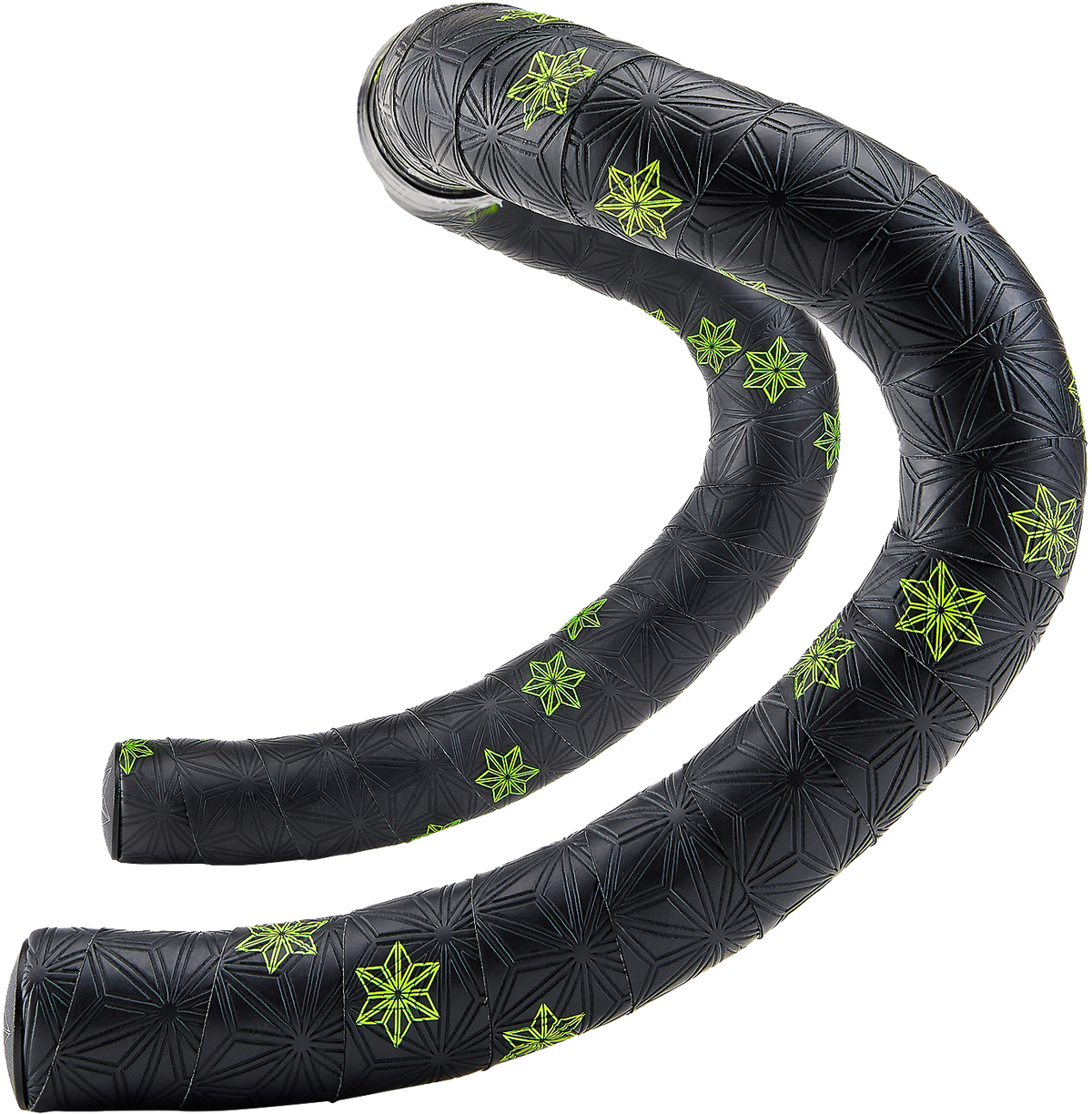 Ruban de cintre SPECIALIZED Super Sticky Kush Galaxy Neon YEL Print/Ano BLK Plugs