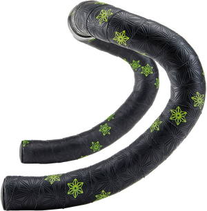 Ruban de cintre SPECIALIZED Super Sticky Kush Galaxy Neon YEL Print/Ano BLK Plugs