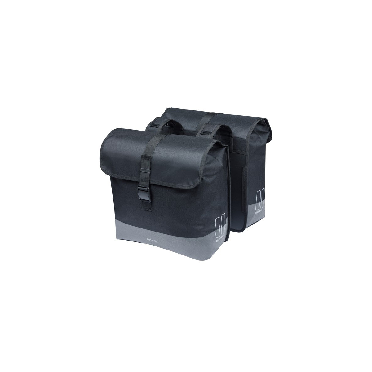 Sacoche double Mara Evo BASIL – 38-46 L / Noir