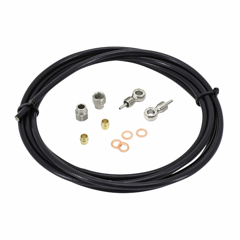 Durite de frein à disque Newton noire 2,5 m – kit pour 2 étriers