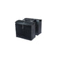 Sacoche double Urban Load Pro 50-64 L BASIL – MIK / Noir