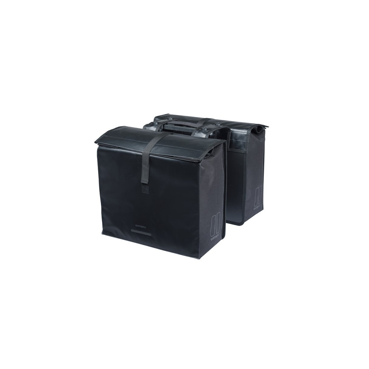 Sacoche double Urban Load Pro 50-64 L BASIL – MIK / Noir