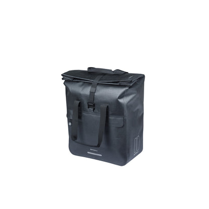 Sacoche arrière imperméable Urban Dry Neo MIK Hooks 23-26 L BASIL – Noir