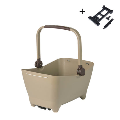 Panier arrière pour chiens Buddy MIK BASIL – Brun biscotti