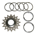 Kit single speed pignon 16 dents pour corps de cassette Shimano
