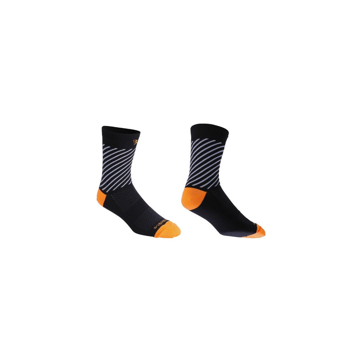 Paire de socquettes ThermoFeet Noir/Orange BBB
