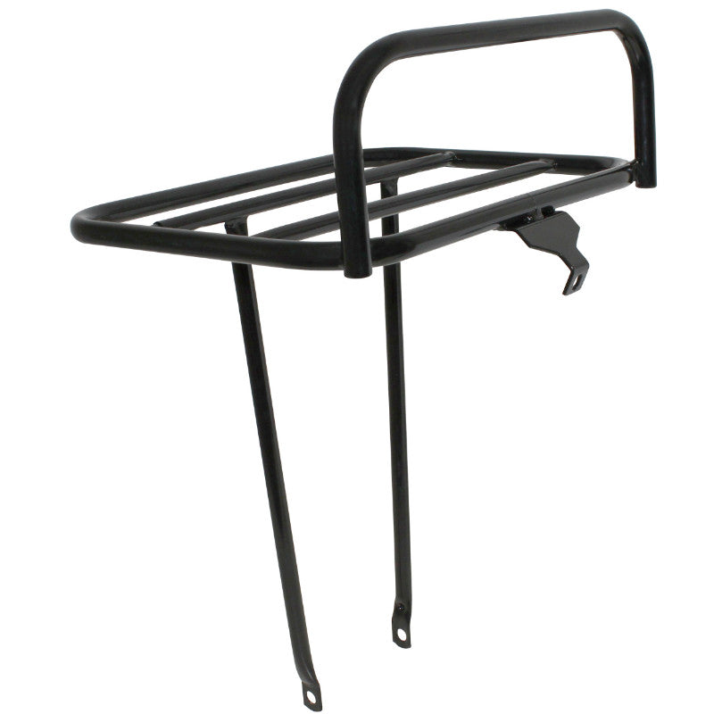 Porte-bagages avant à tringles P2R large noir 26"-28" 36 x 28 cm